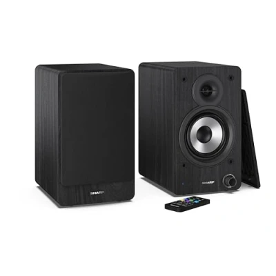 Abbildung von Sharp Regalboxen 2.0 Lautsprecher (Bluetooth, 60 W)