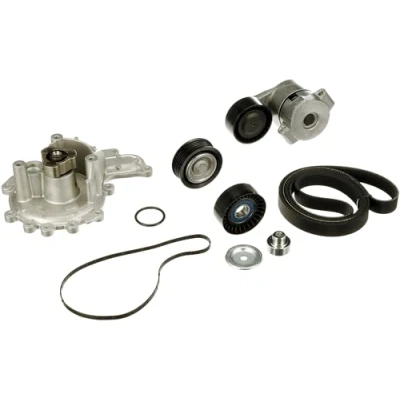 Abbildung von GATES KP16PK1640 Wasserpumpe + Keilrippenriemensatz mit FORD: Transit Mk6 Bus, Pritsche/Fahrgestell, Kastenwagen