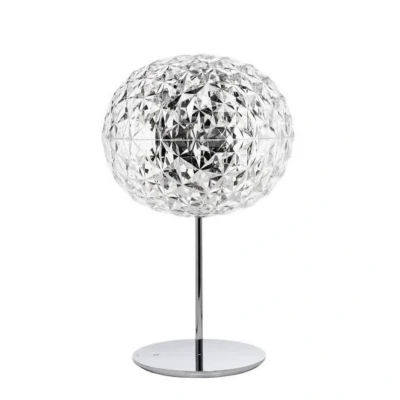 Abbildung von Kartell Planet, Table Lamp Mit Gestell aus Metall, Glasklar, dimmer