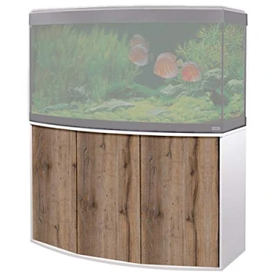 Abbildung von Fluval Vicenza 260L Unterschrank (Weiß Eiche, Für 121x46x70 cm)