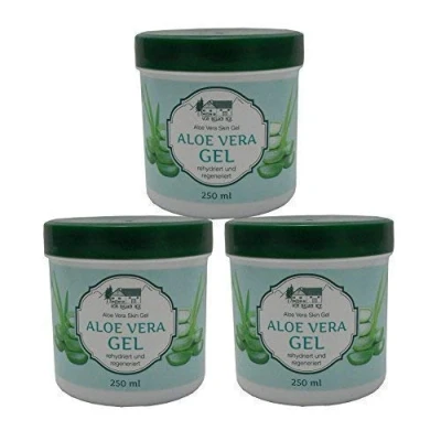Abbildung von 3 x 250ml Aloe Vera Gel vom Pullach Hof, Skin