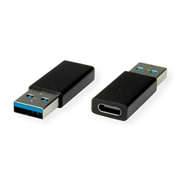 Abbildung von VALUE USB 3.2 Gen 1 Adapter, Typ A C, ST/BU Computer Adapter C (USB C) Weiblich (Buchse) zu 3 Männlich (Stecker)