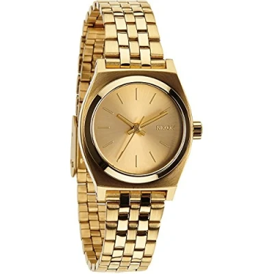Abbildung von Nixon Damen Armbanduhr XS Small Time Teller Analog Quarz Edelstahl A399502 00