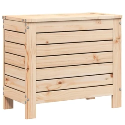 Abbildung von vidaXL Sofaelement Gartenhocker 62x31,5x52 cm Massivholz Kiefer (1 St)