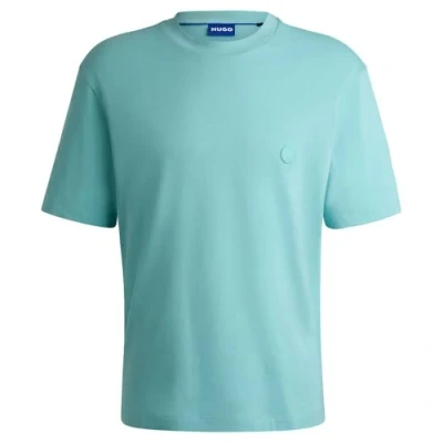 Abbildung von HUGO Niley Tshirt basic, Herren, Größe: XXL, Turquoise/aqua