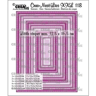 Abbildung von Crealies Crea nest dies XXL Rechthoeken CLNestXXL118 12,5x16,5cm (05 21)
