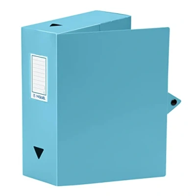 Abbildung von Viquel Class Doc Heftbox Polypropylen, Rücken 100 mm türkisblau