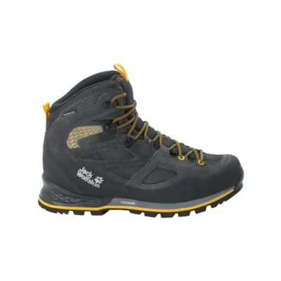 Abbildung von Jack Wolfskin Hikingschuh Black burly yellow xt, Herren, Größe: 44, xt Schuhe