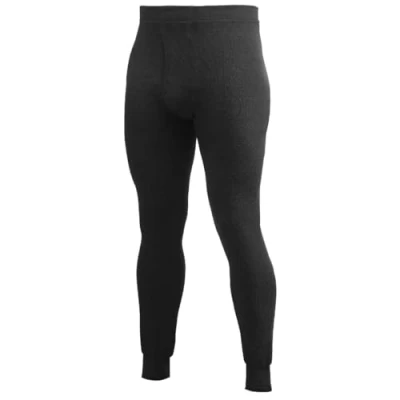 Abbildung von Woolpower Merino Long Johns 400 Mit Schlitz Schwarz