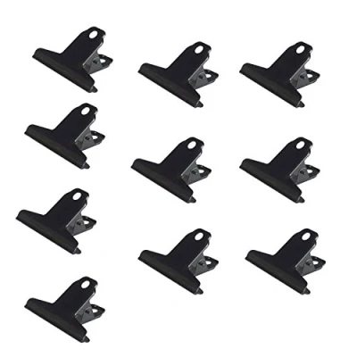 Abbildung von ALCO Albert 773S11 Briefklemmer aus Metall, 10 Stück, 150 mm, schwarz