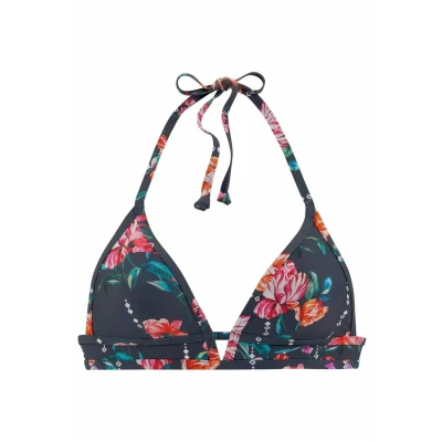 Abbildung von Sunseeker Triangel Bikinitop, Damen, Größe: 40xA/B, Marine bedruckt