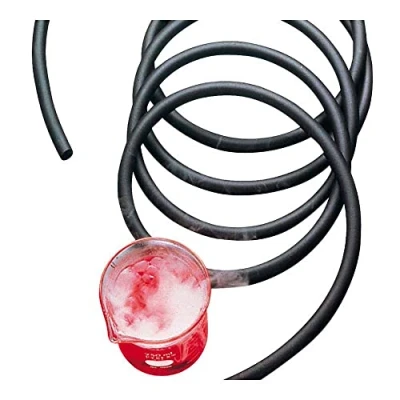 Abbildung von neoLab 7 9249 Elastomer Norprene Schlauch, 6.4mm Innendurchmesser x 9.6mm Außendurchmesser, 1.6mm Wandstärke Schwarz