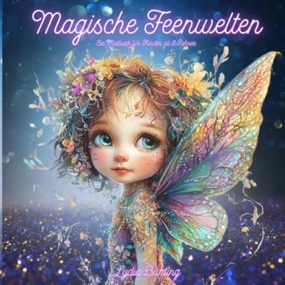 Abbildung von Magische Feenwelten: Ein Malbuch für Kinder ab 8 Jahren