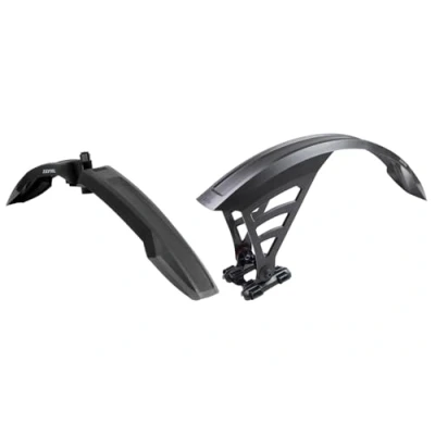 Abbildung von ZEFAL Pack Deflector FM60 / RS75 MTB Schutzblechpaket vorne und hinten Schutzbleche 26&quot; bis 29&quot; 455 g, Schwarz