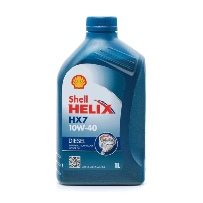 Abbildung von Shell Helix HX7 DIESEL 10W 40 1l Motoröl 550040427 MERCEDES BENZ: Vito Bus, C Klasse Limousine, Mixto, VOLKSWAGEN: Golf 4 Schrägheck