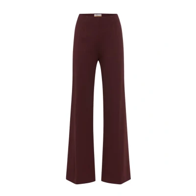 Abbildung von Raphaela by Brax Damen Lillyth Flared Fine Jersey Klassische Hose