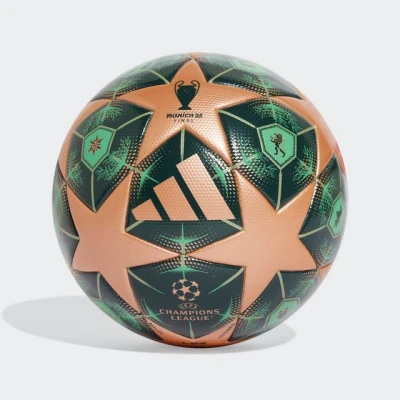 Abbildung von adidas Performance UEFA Champions League Unisex Fußball, Größe: 5, Metallic copper/shadow green/solar slime