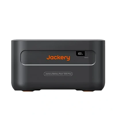 Abbildung von Jackery Akku 1000 Plus, 1264Wh Erweiterungsakku, aufgeladen mit Explorer Plus