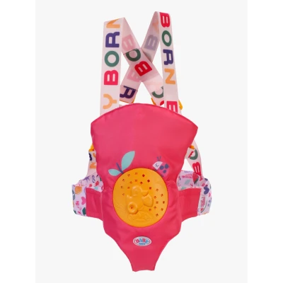 Abbildung von BABY born Babytrage Pin Play, Puppentrage mit verstellbarem Gurtsystem für verschiedene Kindergrößen, inkl. Box Pins zum Verzieren, 837603 Zapf Creation