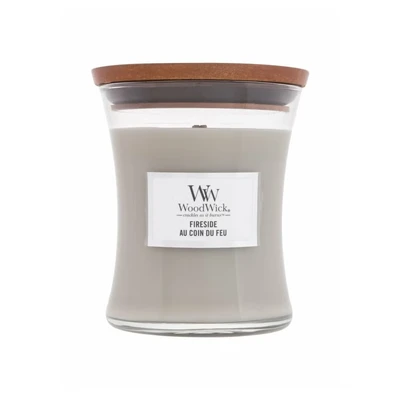 Abbildung von WoodWick Duftkerze Medium Fireside 11 cm / ø 10