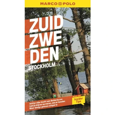 Abbildung von Zuid Zweden, Stockholm: pocket resigids met uitneembare kaart (Marco Polo)