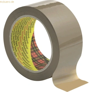 Abbildung von Scotch Packband 50mm x 66m 55my braun