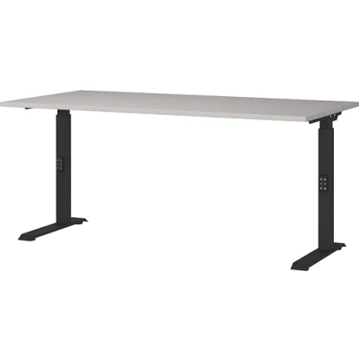 Abbildung von GERMANIA Schreibtisch &quot;Downey, mechanisch höhenverstellbar&quot;, moderne Farbvariationen, Breite 120/140/160/180 cm, Made in Germany