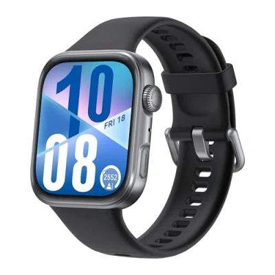 Abbildung von HUAWEI Watch FIT 4 Smartwatch, 100+ Sportmodi, Ultraschlankes, Gesundheit &amp; Fitness Tracker, Bis zu 10 Tage Akkulaufzeit, Kompatibel mit Android™ iOS, Aluminium Gehäuse, Schwarz