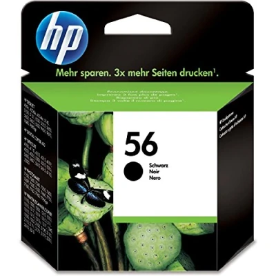 Abbildung von HP 56 schwarz tintenpatrone 19ml C6656AE original