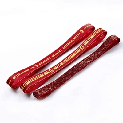Abbildung von The Carat Shop Harry Potter Gryffindor, elastisches Stirnband Set