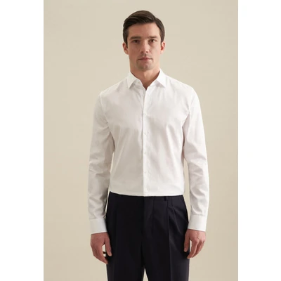 Abbildung von Seidensticker Business Shaped Hemd, Herren, Größe: 40, White