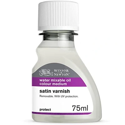Abbildung von Winsor &amp; Newton 2621727 Artisan Öl Firnis für wassermischbare Ölfarben Satin Firnis, 75ml Flasche