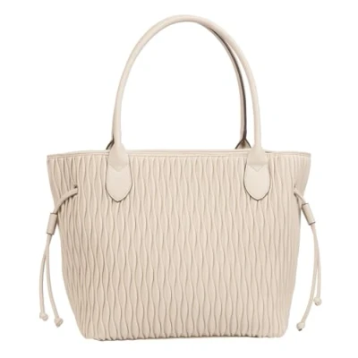 Abbildung von Gabor Shopper &quot;Granada wave&quot;, aus weichem Kunstleder gesmokt in Wellenoptik