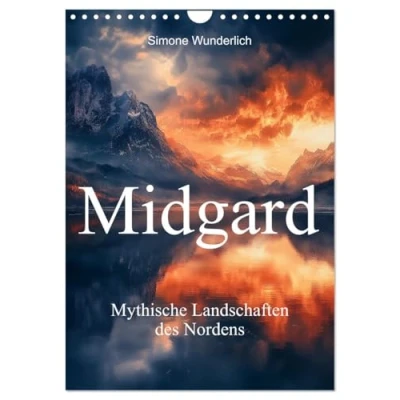 Abbildung von Midgard Mythische Landschaften des Nordens (Wandkalender 2025 DIN A4 hoch), CALVENDO Monatskalender