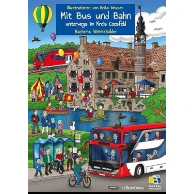 Abbildung von Mit Bus und Bahn unterwegs im Kreis Coesfeld: Bachems Wimmelbilder