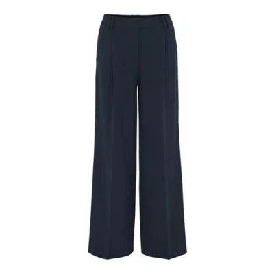 Abbildung von Opus WIDE Mariena Stoffhose, Damen, Größe: 34, Coal blue