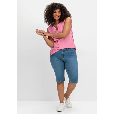 Abbildung von Sheego Jeansbermudas &quot;Große Größen&quot;, im Curvy Schnitt PIA