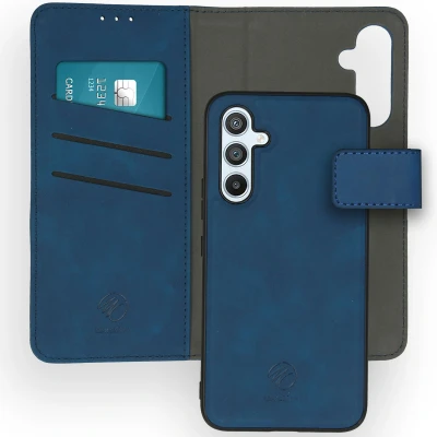 Abbildung von Samsung Galaxy A54 (5G) Hülle Kunstleder iMoshion Klapphülle/2 in 1 Case Handyhülle Blau