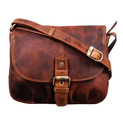 Abbildung von STILORD Handtasche &quot;Iris&quot; Leder Damen klein