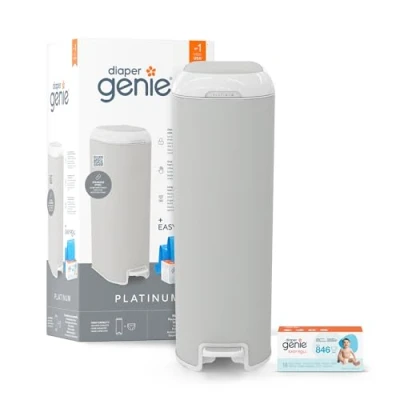 Abbildung von Diaper Genie Platinum Windeleimer Grey