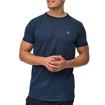 Abbildung von Indicode Jeans Kloge Tshirt basic, Herren, Größe: Large, Navy