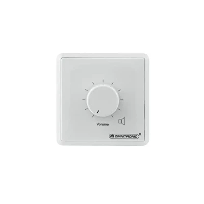 Abbildung von OMNITRONIC ELA LS Regler, 20 W Mono weiß Einbau Lautstärkesteller mit 24 V Pflichtempfangsrelais