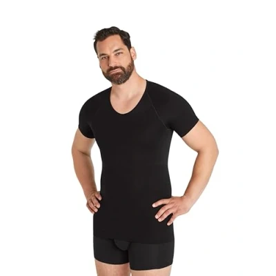 Abbildung von FINN Design Seamless Kompressions Shapewear, Herren, Größe: 3XL, Black
