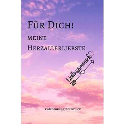 Abbildung von FÜR DICH! MEINE HERZALLERLIEBSTE LIEBLINGSMENSCH: A5 Notizbuch BLANKO LIEBLINGSMENSCH GESCHENKE PÄRCHEN FREUNDIN FREUNDSCHAFT FREUNDINNENBUCH VALENTINSTAG GESCHENKIDEE PÄRCHENBUCH