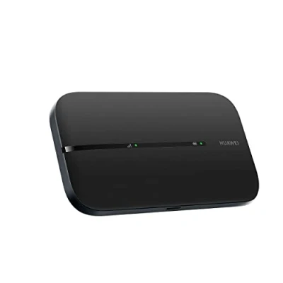 Abbildung von HUAWEI 4G Mobile WiFi 3 LTE(CAT7+)Access Point, Download Geschwindigkeit bis zu 300 Mbps, 1500 mAh Wiederaufladbarer Akku, Keine Konfiguration erforderlich, Schwarz, One Size, 51071URW