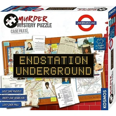 Abbildung von Kosmos Spiel Murder Mystery Puzzle Endstation Underground