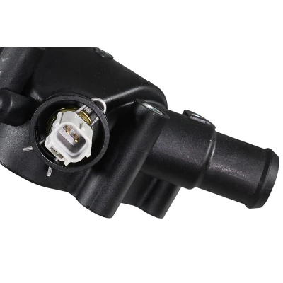 Abbildung von METZGER 4006316 Kühlwasserthermostat 82 mit Dichtung, Rohrstutzen Sensor Kunststoff FORD: KA Schrägheck, FIESTA 4