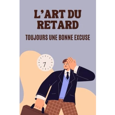 Abbildung von L&#039;Art du Retard : Toujours une Bonne Excuse: 100 Excuses Hilarantes, Sincères ou Inattendues Idée de Cadeau Original et Amusant