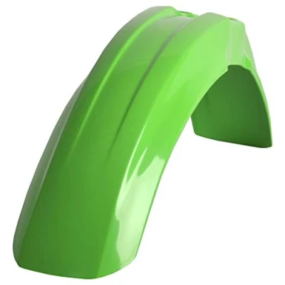 Abbildung von Polisport Kawasaki KDX200,KX500 Modelles 1992 04 KDX250 1991 KX125,KX250 1993 02 Vorderradkotflügel Grün
