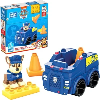 Abbildung von Mattel GmbH Konstruktions Spielset HDJ33 Mega Bloks Paw Patrol Chase&#039;s Car